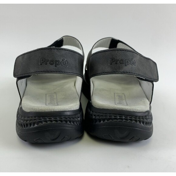 Propet Scottsdale Active Sandal Gray Comfort Adjustable WST003P Womens 8.5 X 2E - Picture 5 of 12